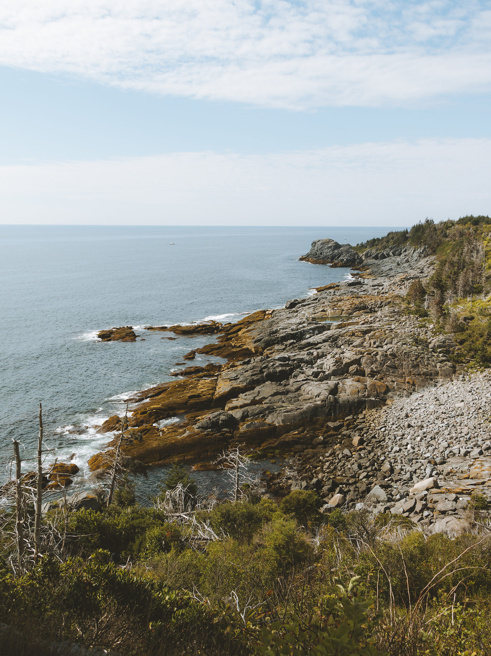 Cliffs at Whitehead - Monhegan Island, Maine - Matt Grandbois